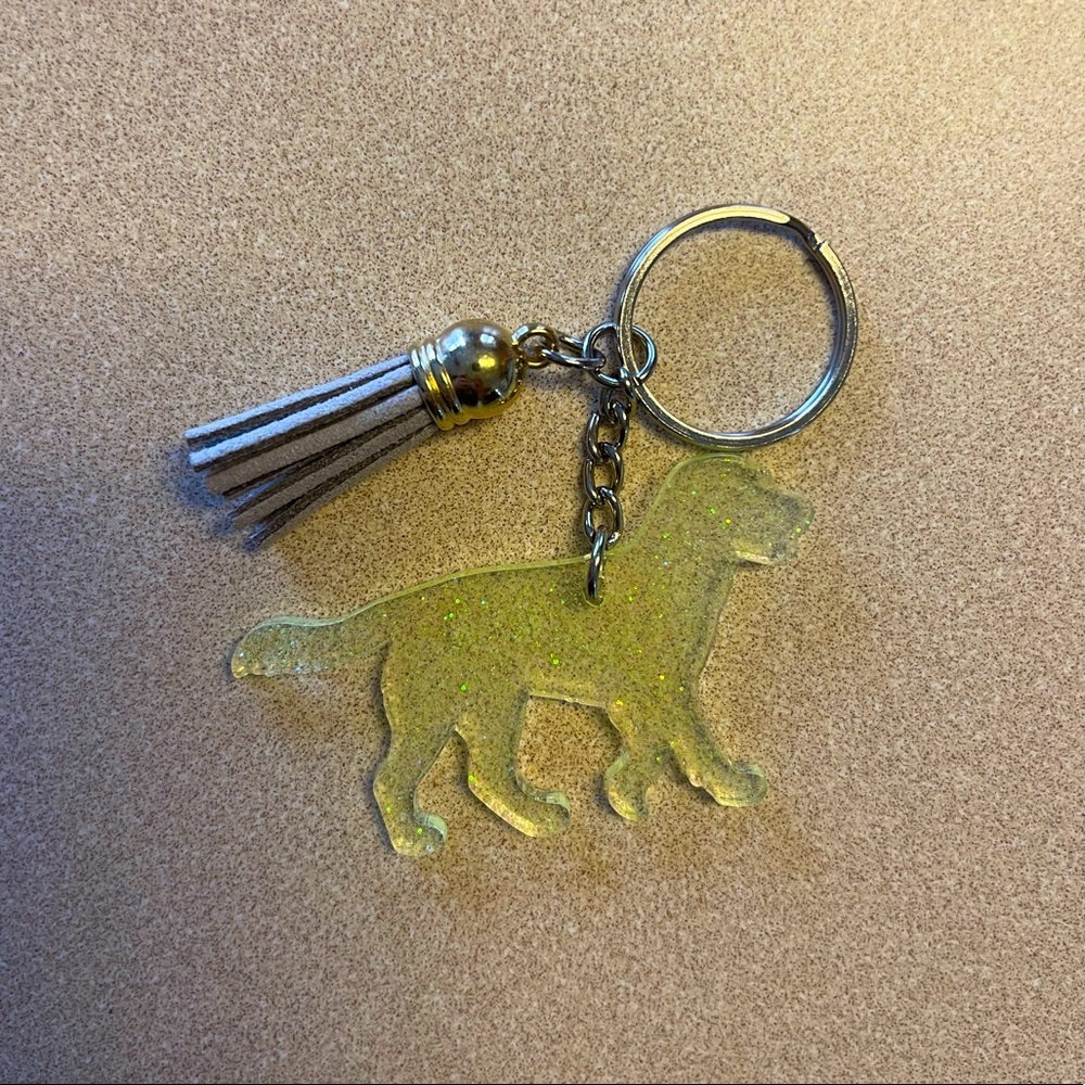 Handmade Lab/Labrador Keychain